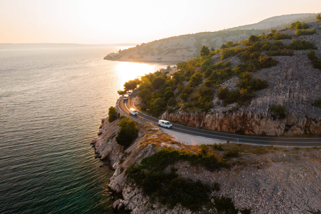 Scenic Budva Riviera drive
